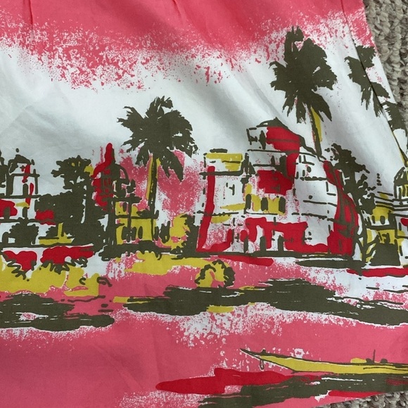 Old Navy (Just Below Waist) City Print Summer Skirt Size 18 - Picture 3 of 7